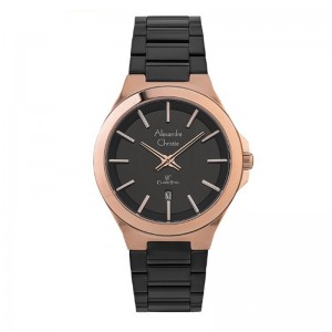 Alexandre Christie AC 8634 Rosegold Black LDBBRBA LADY